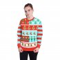 Multi Color Xmas Casual Pullover Outerwear Men Winter Clothing Hoodies Cartoon T-shirt