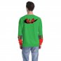 Xmas Cartoon KO Trump Printed Men Sweatshirts Unisex Blouse Winter Couples Streetwear Male Hoodies