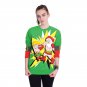 Xmas Cartoon KO Trump Printed Men Sweatshirts Unisex Blouse Winter Couples Streetwear Male Hoodies