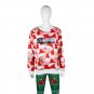 Xmas Cartoon KO Trump Printed Men Sweatshirts Unisex Blouse Winter Couples Streetwear Male Hoodies