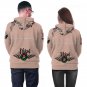 Xmas Bikini Bra Printed Couples Streetwear Unisex Novelty Hoodies Funk Christmas Sweatshirts