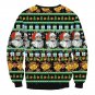 Women Christmas Clothes Full Sleeve Winter Xmas Hoodies Ladies Santa Claus Printed Sweatshirts