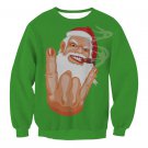 Cartoon Steampunk Santa Sweatshirt Ladies Winter Streetwear Novelty Merry Christmas Hoodies