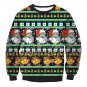 Women Christmas Clothes Full Sleeve Winter Xmas Hoodies Ladies Santa Claus Printed Sweatshirts