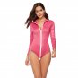 Blue Sexy PVC Pole Dance Theme Costume Carnival Catwoman Cosplay Bodysuit
