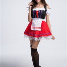 Women Bavarian Beer Girl Cosplay Costume Carnival European Fancy Dress German Oktoberfest Costume