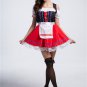 Women Bavarian Beer Girl Cosplay Costume Carnival European Fancy Dress German Oktoberfest Costume