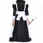 White Carnival German Maid Cosplay Fancy Dress England Cook Costume Traditional Housekeeper Uniform