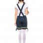 Bavarian Beer Overalls Uniform Mardi Gras Women Oktoberfest Costume Carnival Hansel Cosplay Clothing