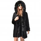 England Style Parka Winter Women Trench Coats Fashion Three-quarter Coat Faux Fur Collar Outerwear