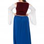 Plus Size German Women Oktoberfest Fancy Dress Mardi Gras Cosplay Bavarian Waitress Costume