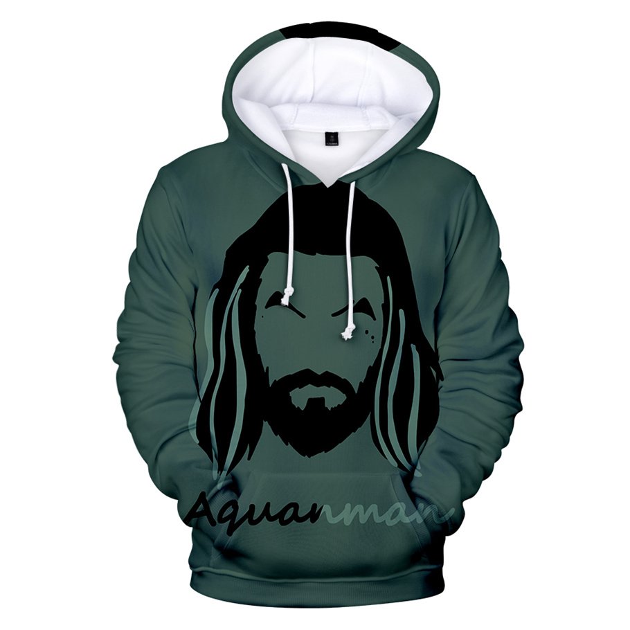 Unisex Superhero Orin Sweatshirt DC Movie Arthur Curry Streetwear Aquaman Hoodies