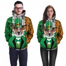St. Patrick's Day Knits Leprechaun Lover Clothing Tops Mr Dog Hoodies Casual Ireland Holiday Tees