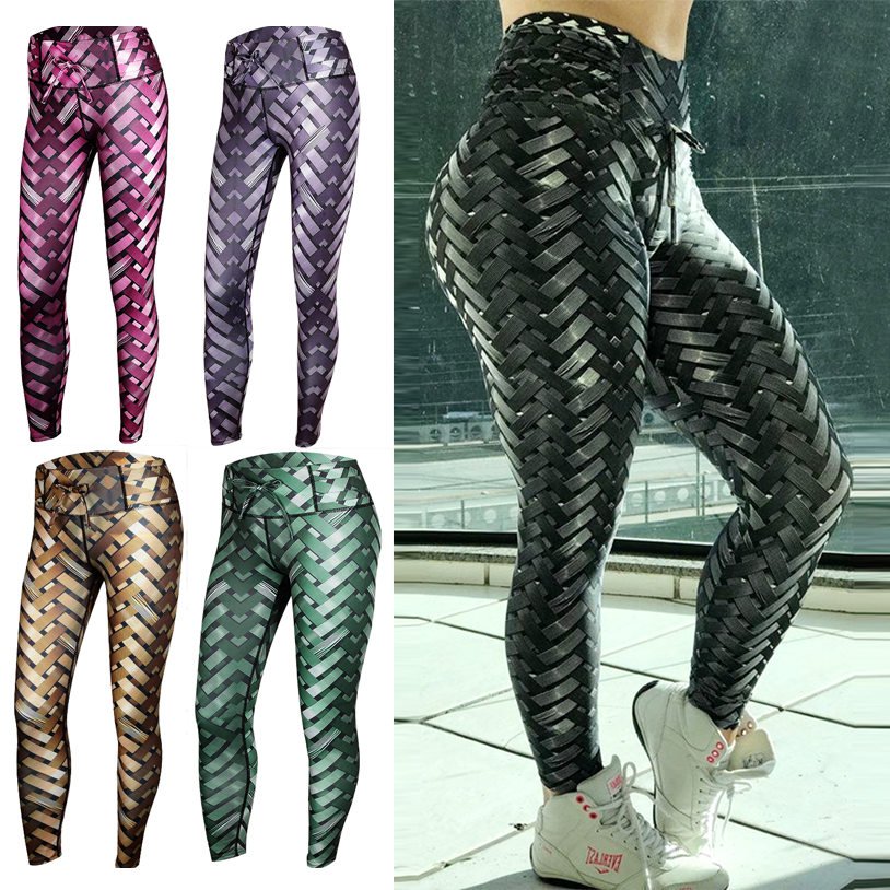 FITNESS LEGGINGS FITWAVE Active SHORTS Sport SHAPING PUSHUP SKINNY Work Out Pants