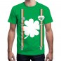 Women Shamrocks Blouses St. Patrick's Day T-shirts Summer Fashion Ladies Leprechaun Tops