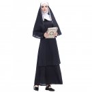 Plus Size Women Sexy Nun Costume Monasticism Uniform Virgin Mary Cosplay Halloween Costume