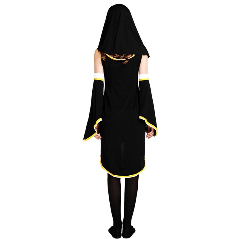 Sexy Nun Cosplay Fancy Dress Carnival Cos Monasticism Sister Uniform ...