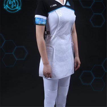 France 3D Game Theme Movie Kara COS Uniform Detroit Become Human Costume
