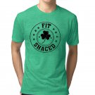 Shamrocks Printed Tees T-shirt Men Irish St Patrick Shirt Casual Tops Ireland Festival Streetwear