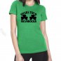 Women St Patrick Shirt Shamrocks Printing Tees Summer Streetwear Casual Tops