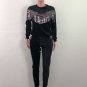 Autumn Sweetheart Sequins Tracksuits Long Sleeve Fashion Hoodies with Pants Women Two Piece Sets