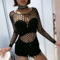 Women Ripped Shorts Hollow Out Sexy High Waist Summer Outwear Nightclub Denim Shorts