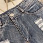 Women Ripped Shorts Hollow Out Sexy High Waist Summer Outwear Nightclub Denim Shorts