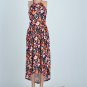Plus Size 3XL Casual Dresses 4XL Fat Lady Digital Floral Printing Long Summer Dress