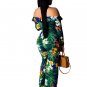 Plus Size 2XL American Women Streetwear Off Shoulder Casual Wear Summer Jumpsuits