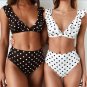 High Waist Swimwear Polka Dot Bikinis Fashion Summer Bathing Suits Sexy Women Beachwear