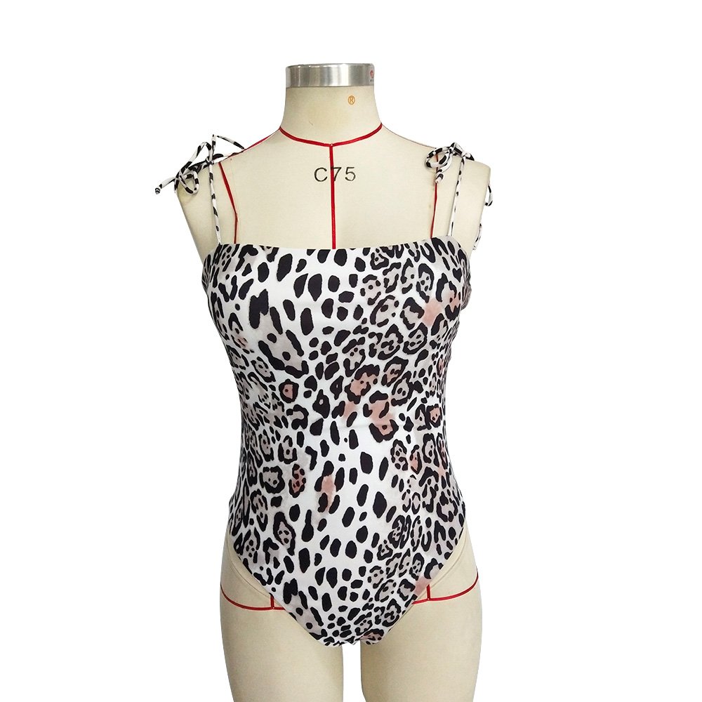 Sexy Cheetah Swimsuit Beach Vacation Outfits Bathing Suits Summer