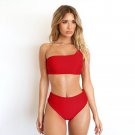 Sexy Brazilian Girl Bikini Summer Strapless Women Bathing Suits One Shoulder Bandeau Swimsuits