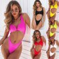 Sport Bathing Suits Sexy Brazilian Swimsuits High Waist Bikinis Zipper Monokini Swimwear