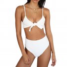 White Sexy Padding Bikinis Swimsuit High Waist Beach Wear Fashion Women Padded Swimming Wear
