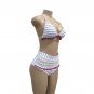 Summer Swimming Costume High Waist Resort Wear Women Sexy Mesh Swimwear