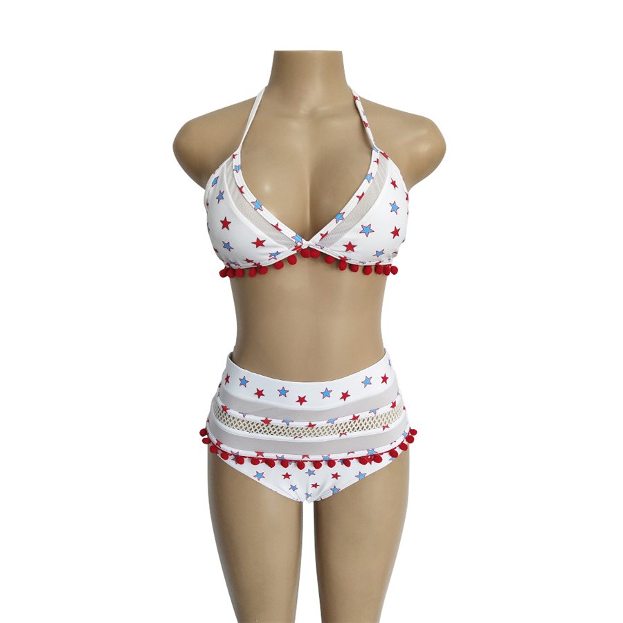 Free Shipping High Waist Swimsuit Swimwear For Fat Women