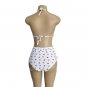 High Waist Printed Swimsuit Halter Swimwear For Chubby Women