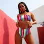 Brazilian Swimsuits Floral Hot Summer Women Swimming Costumes Sexy Female Strapless Bikinis