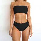 Fashion Bandeau Bikinis Mid Waist Designer Swimwear Hot Summer Women Sexy Brazilian Swimsuits