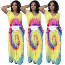 Plus Size XXL Fashion Maxi Dresses Floor Length Ethnic Clothing Vintage Casual Boho Dress