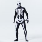 Halloween Skeleton Zentai  Carnival Ghost Uniform  American Horror Movie COS Jumpsuit