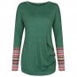 Autumn Women T-shirts Crew Neck Plus Size Trendy Clothing 5XL Full Sleeve Streetwear