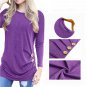 Solid Color Long Sleeve Streetwear Pullover Autumn Fashion Plus Size 5XL Sweatshirts