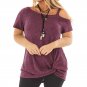 Women's Tops & Tees Plus Size 4XL Slash Neck Women's T-Shirt