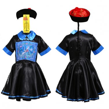 Women Devil Halloween Theme Costume Horrible Hopping Vampire Uniform