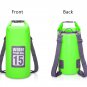 20L PVC Dry Pouch for Drifting Swimming Backpack Travel Waterproof Bag Unisex Beach Storage