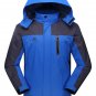 Male Plus Size Windbreaker 4XL Waterproof Snowboarding Jacket Sport Outdoor Jacket Outwear Fall Coat
