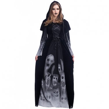 Halloween Devil Costume Carnival Witches Cosplay Outfits Skeleton Vampires Theme Costume