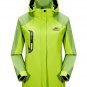 XXL Size Autumn Lady Outdoor Sport Windbreaker Thin Style Waterproof Hiking Jacket