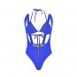 Solid Color Zipper Swim Wear Spaghetti Straps Bikini Tops